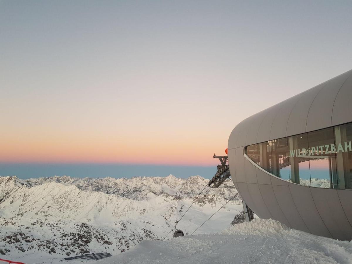 Ferienwohnung Haus Schwaighof Arzl im Pitztal Exterior foto